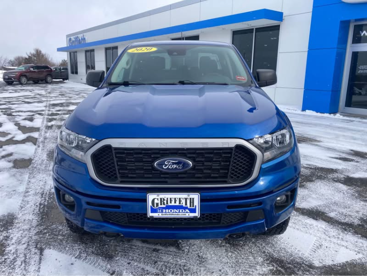 2020 Ford Ranger XLT 4WD SuperCrew 5' Box