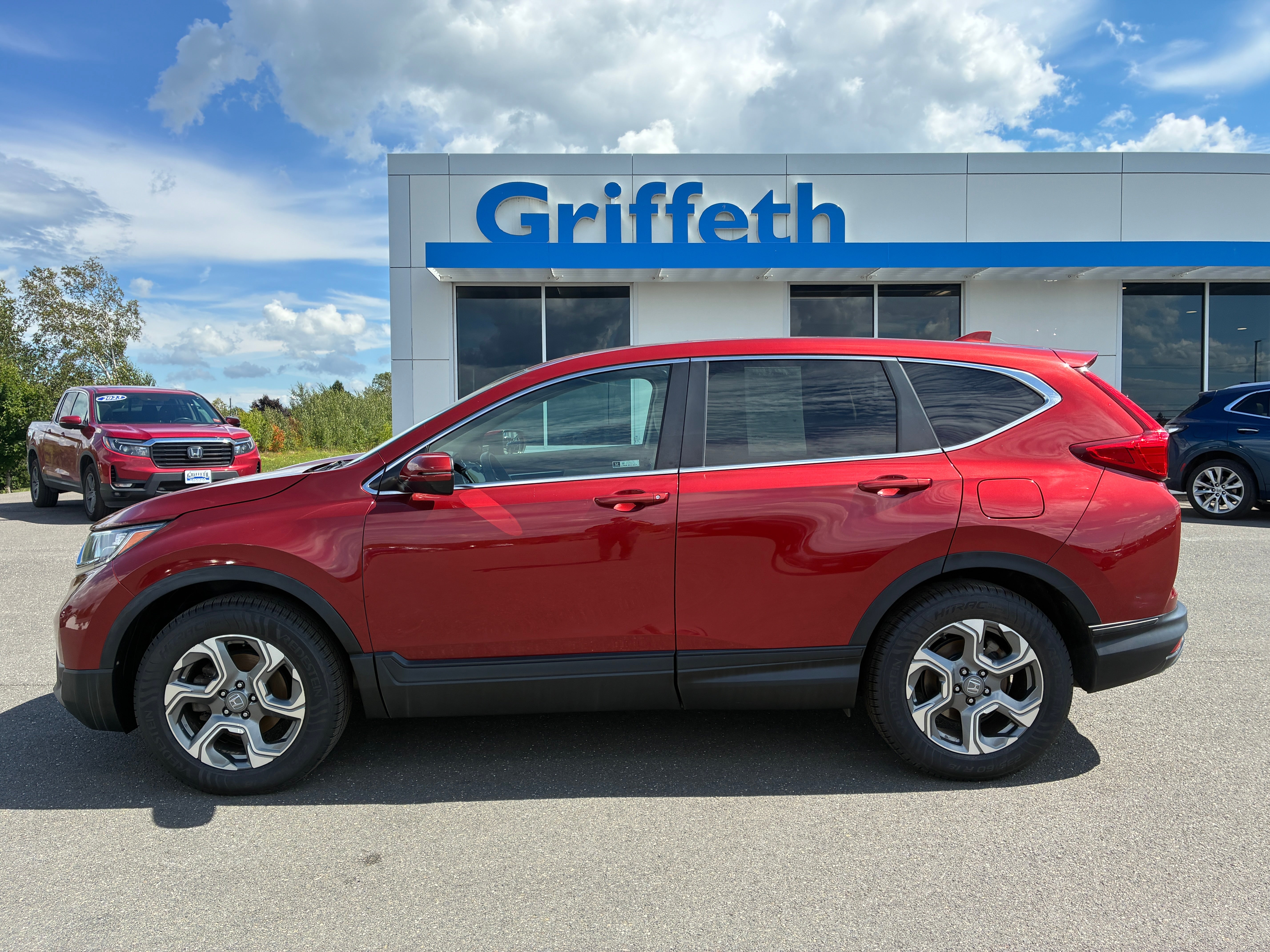 Used 2019 Honda CR-V EX with VIN 2HKRW2H53KH606321 for sale in Presque Isle, ME