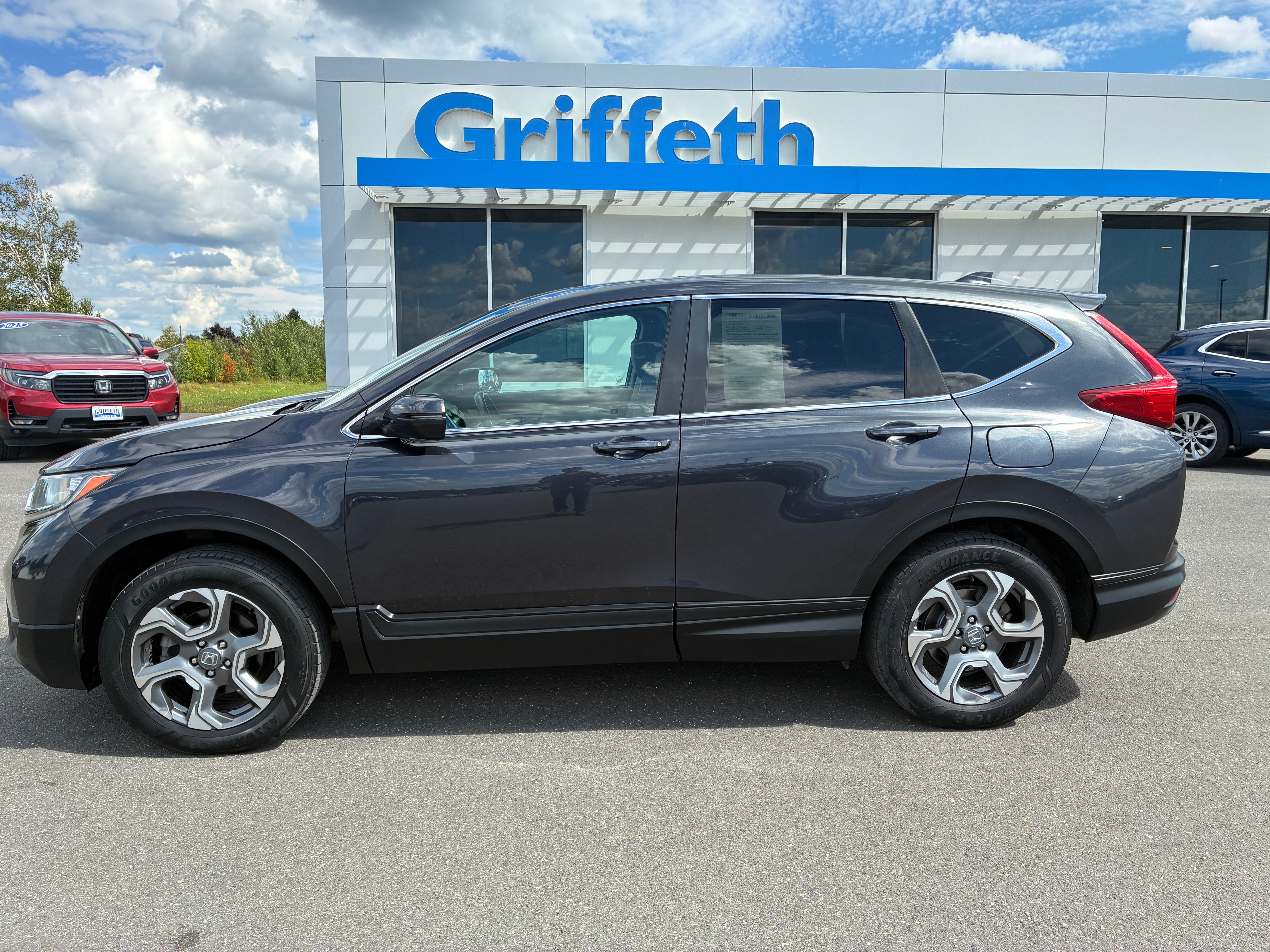 Used 2017 Honda CR-V EX-L with VIN 5J6RW2H87HL024523 for sale in Presque Isle, ME